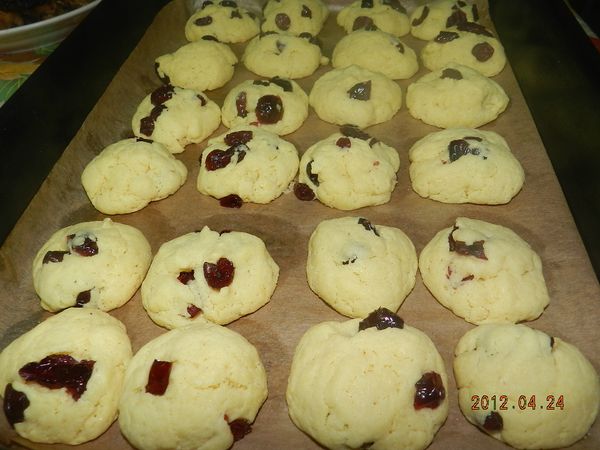 還有蔓越梅司康