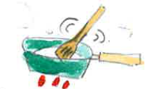 用中火炒至顔色變深，香味也出來了