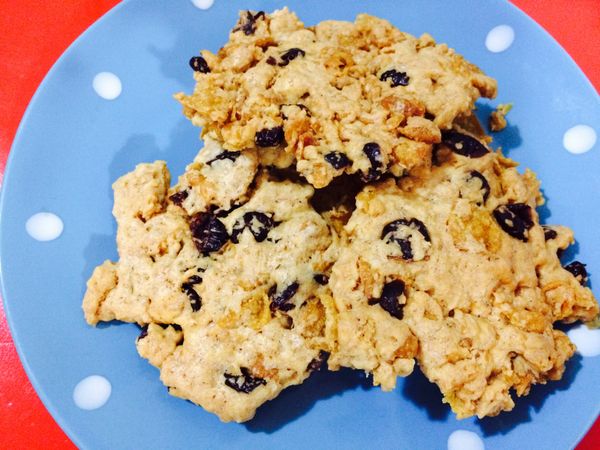 最後就完成了這道可口的點心餅乾