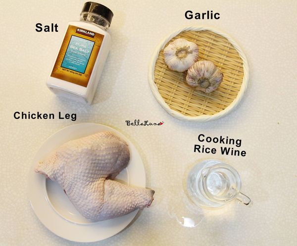 將食材準備好。