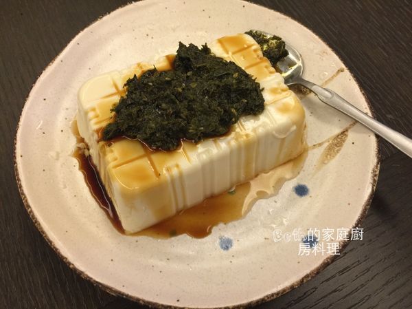 加一點醬油配豆腐