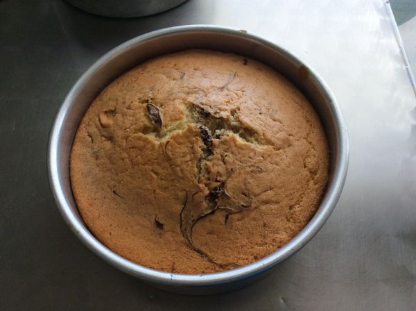 350°F烤約30分鐘，或用竹籖測試，不沾生料即可。