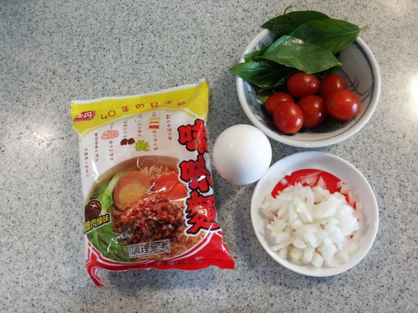 簡單食材準備好