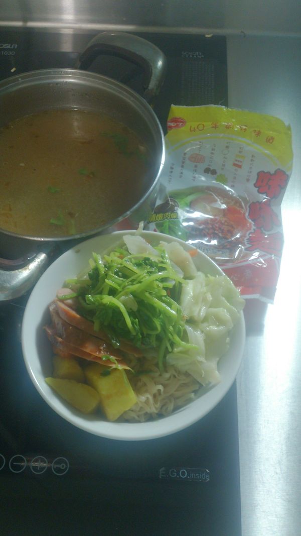 麵＋配菜