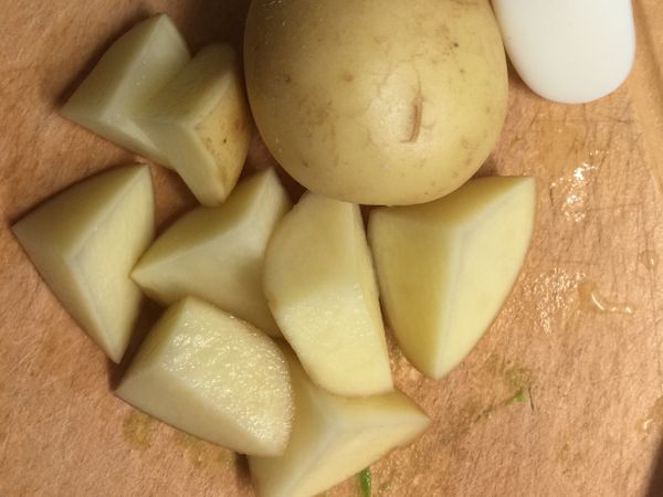 馬鈴薯切塊