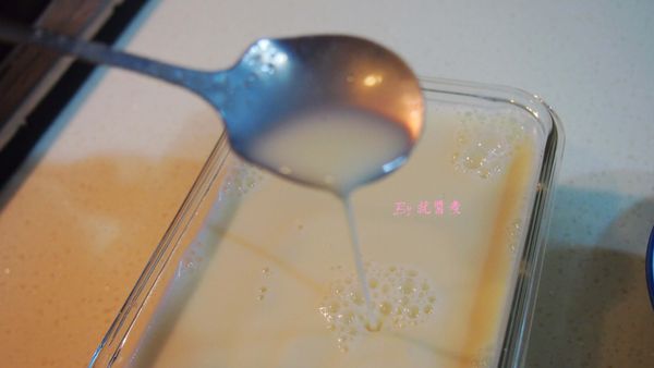 30分鐘後,將煮好的豆漿過濾2次..