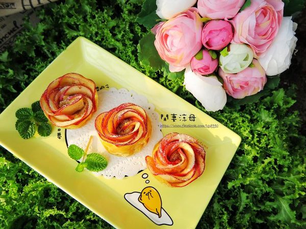 擺盤後就是可口的下午茶點