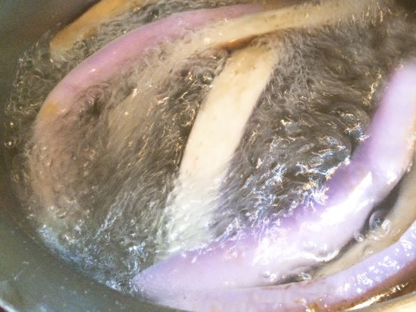 5分鐘開蓋就可以撈起，瀝乾水分