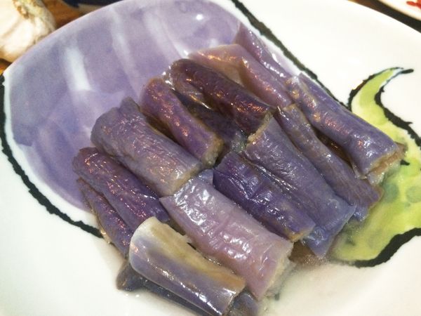 茄子可以用料理剪刀剪小段