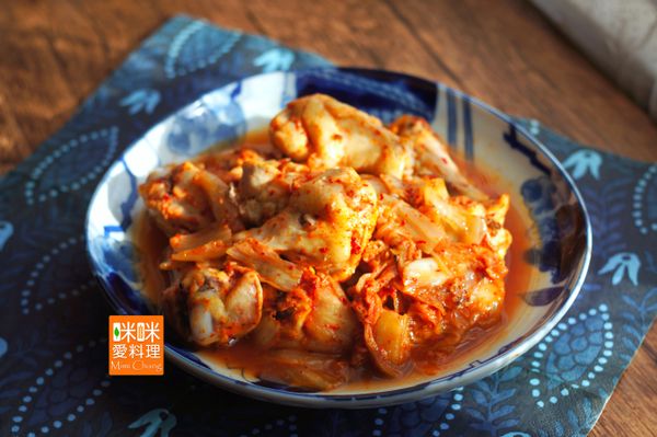 盛盤後可再拌入泡菜，味道更濃郁。