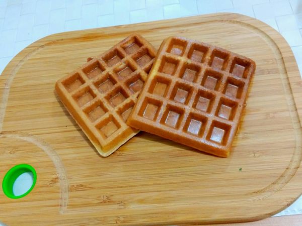 約五~六分鐘就烤好囉!