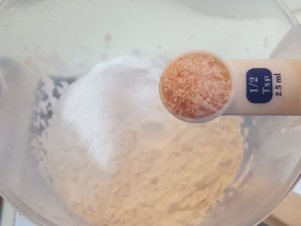 齋腸做法: 除秋葵外，將所有材料混合。