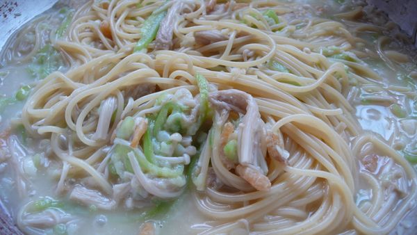 起鍋前記得加鹽巴.