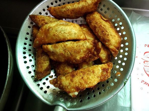 炸致金黃色即可完成