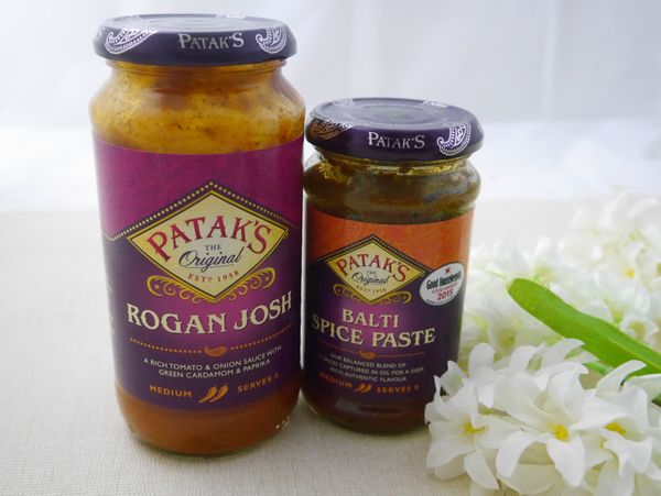 今天西式沾醬的主角：PATAK's ROR 中辣咖哩醬 、PATAK's BA 中辣濃咖哩醬