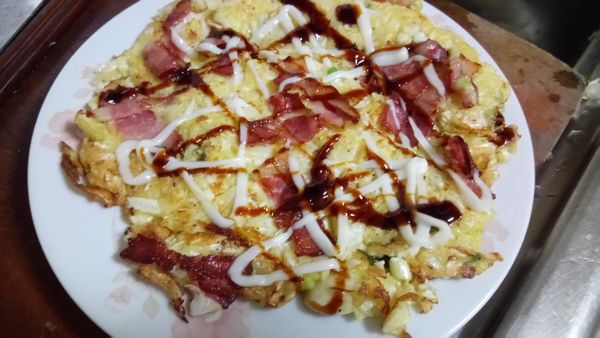 起鍋，OK!
完成另外兩分~3人份午餐搞定!