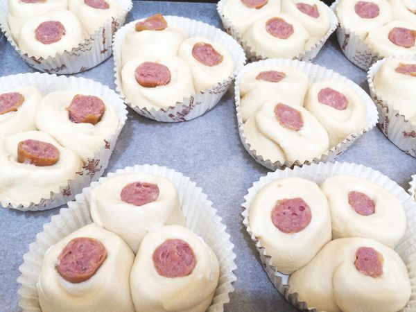 依序完成20個，最後發酵1小時