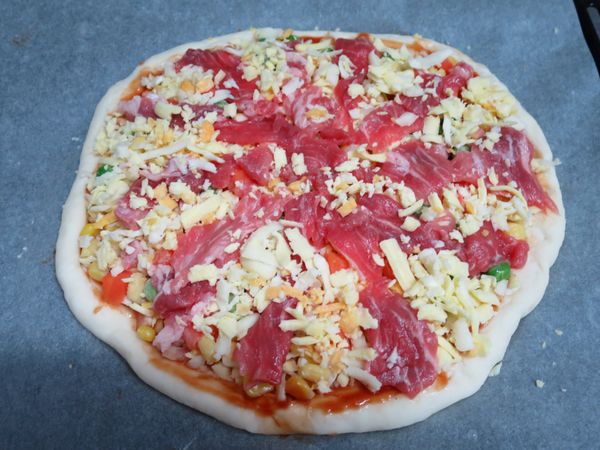 再灑上少許乳酪絲