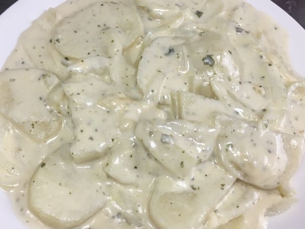 快起鍋時，加入海苔。然後就完成了。