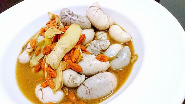 麻油雞佛完成。