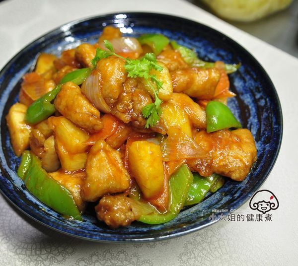 便宜又大盤的雞胸料理完成。