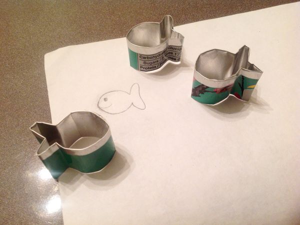 自製小魚模具: 請連結小撇步下方的網址!