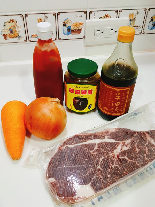 備料：如圖中的材料備好