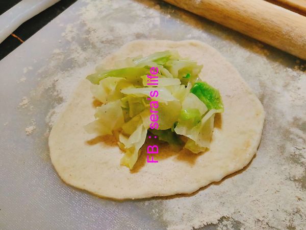 包入菜餡