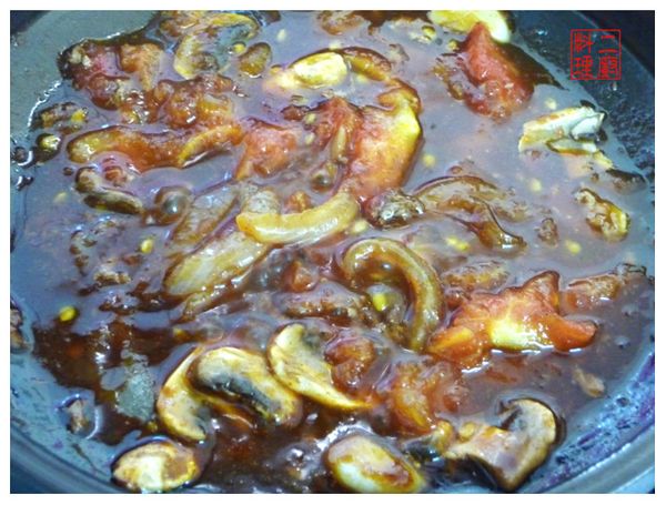 10.醬汁部分就完成，可直接淋上或是另外放。