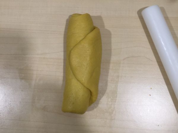 然後再桿捲第二次