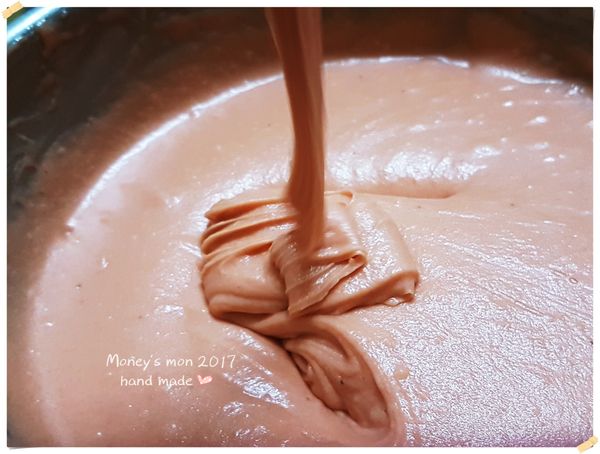完成的麵糊