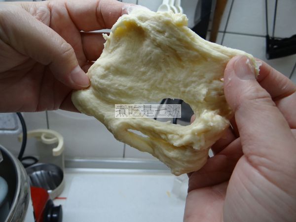 拿一小塊檢查筋度