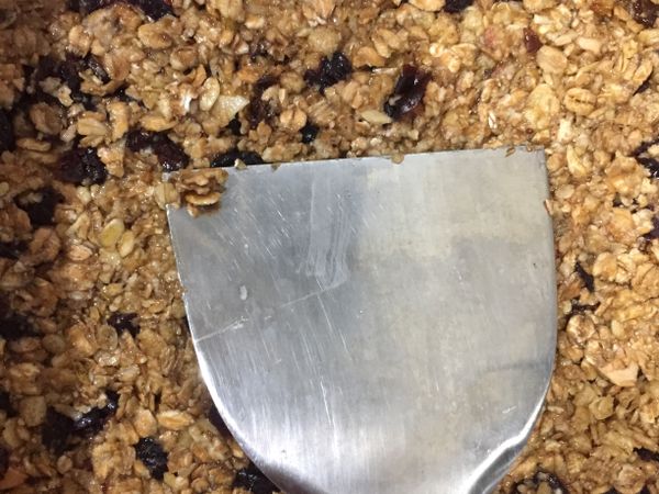 用鏟子壓的更緊實