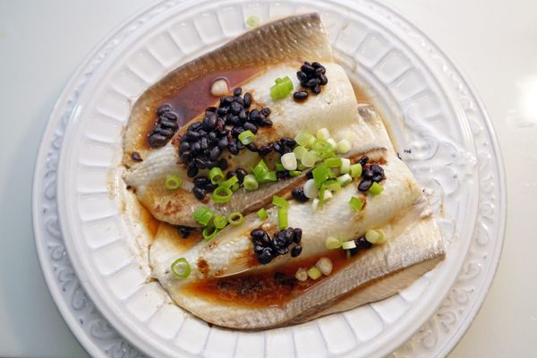 最後撒上蔥花即完成。