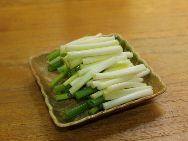 青蔥切段