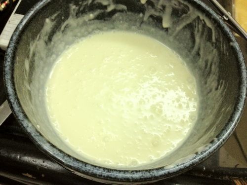 輕柔的將1+2混合。