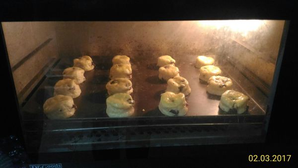 入烤20~25分鐘，成金黃色澤即可。