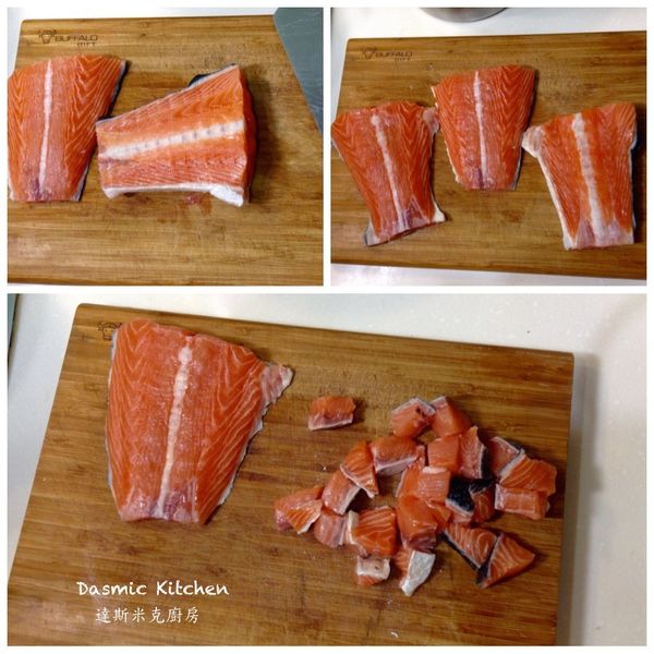 (骨頭保留可做味噌鮭魚湯!)