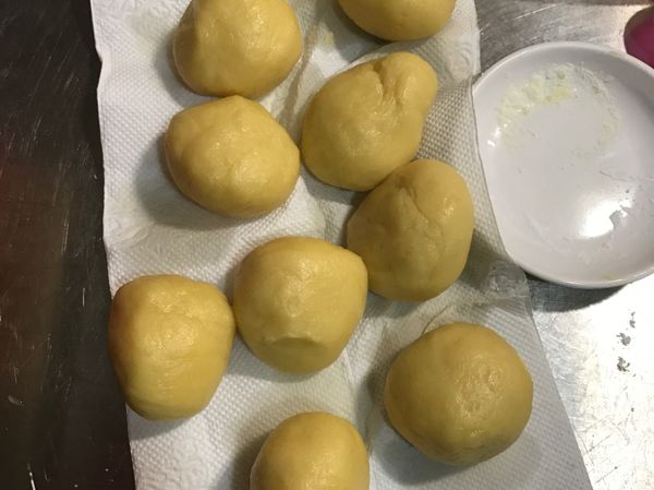 分割成10等份搓圓