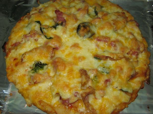 入烤箱的烤架上，烤箱溫度170度，時間15至18分鐘。