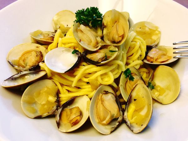 新鮮的義大利麵果然更香更好吃！
這麼簡單快自己動手做吧～🍝