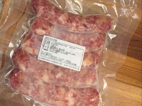 香腸一定要先等它解凍完成