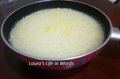 把小米煮好放涼備用。