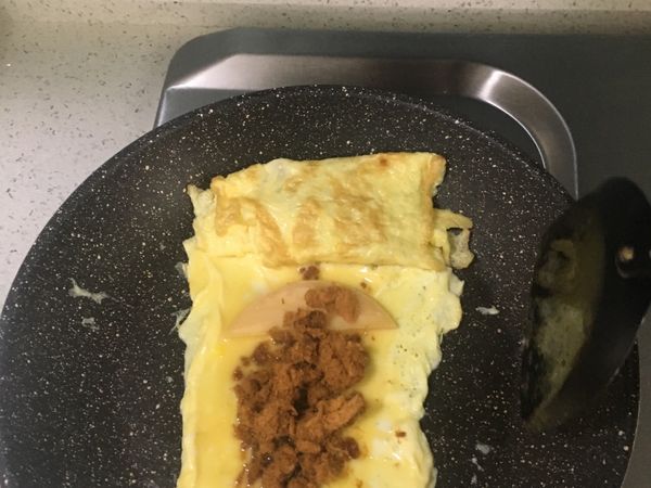 再將材料在此放上
可添加厚實感及口感😋