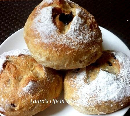 入已預熱180C烤箱烤約25分鐘呈金黃完熟即可。