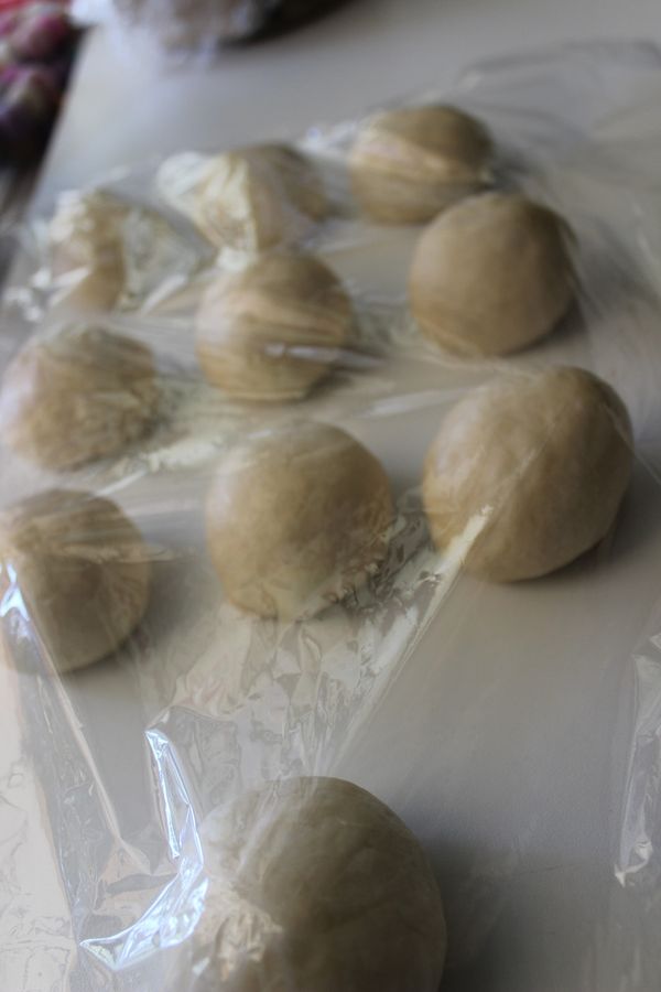 分割為10份每個約50-55克~鬆弛15分鐘