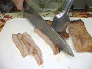 切片後即可美味上桌!