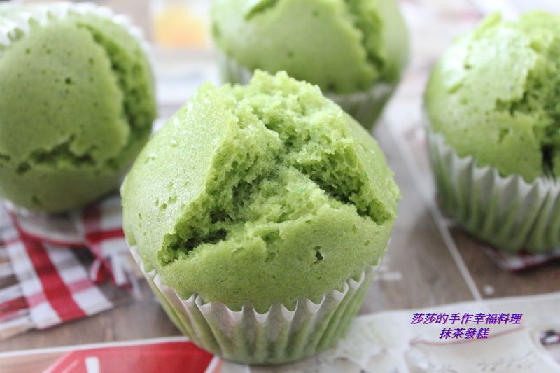 抹茶發糕