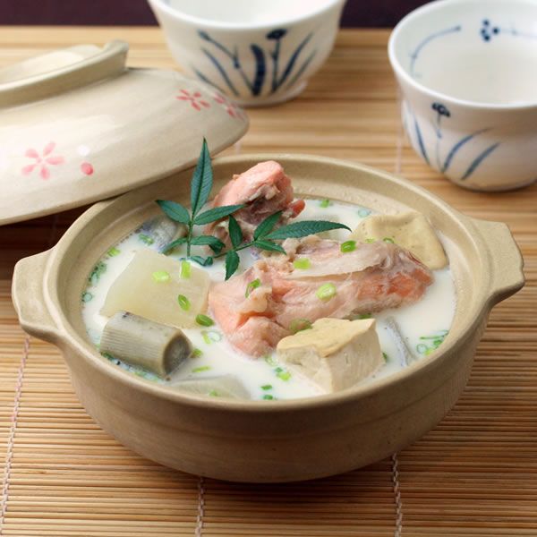 白湯石狩鍋