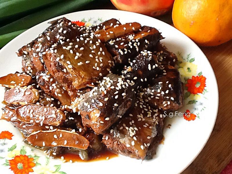 佃煮秋刀魚